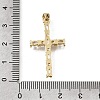 Easter Brass Pave Cubic Zirconia Pendants CU-E002-01C-G07-3