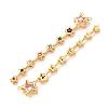 Brass Micro Pave Colorful Cubic Zirconia Big Pendants KK-A304-31B-G-3
