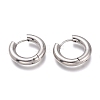 201 Stainless Steel Huggie Hoop Earrings EJEW-O095-05-26-1