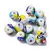 Handmade Millefiori Lampwork Beads LAMP-R003-02A-06-1