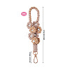 Hand-woven Flower Pendant Decorations KEYC-TAC0009-02KCG-05-3