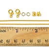 DIY Brass Chain Extender/End Chains Making Kits DIY-FS0005-61G-5