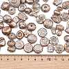Antiqued Acrylic Beads AC-CBAAA05-01G-3