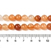 Natural Red Agate Beads Strands G-A248-A06-02-5