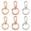 6Pcs 3 Colors Alloy Swivel Clasps FIND-TADJ0001-15-1