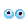 Handmade Lampwork Evil Eye Cabochons LAMP-E022-01C-2