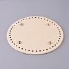 PU Leather Flat Round Bag Bottom FIND-WH0056-05I-2