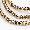Electroplate Glass Bead Strands LS-EGLA-G014-2mm-FP02-2