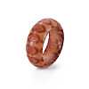 Wood Thumb Rings RJEW-N028-05-M-7