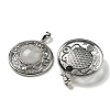 Natural Quartz Crystal Rock Crystal Pendants G-Q158-03D-2
