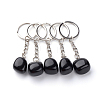 Natural Obsidian Keychain X-G-Q484-D03-1