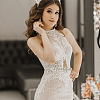 2Pcs Zinc Alloy with Rhinestone Sew on Appliques PATC-FG0002-19-6