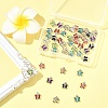45Pcs 9 Colors Glass Charms KK-FS0001-67-7