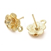 Alloy Stud Earring Findings PALLOY-I224-05G-2