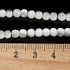 Crackle Glass Beads Strands GLAA-U001-4mm-07-4