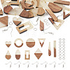 DIY Geometry Earring Making Kit DIY-TA0005-74-10