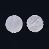 Transparent Frosted Acrylic Beads FACR-S056-007-1