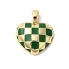 Rack Plating Brass Enamel Pendants KK-Z056-41G-02-1