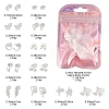 2 Pairs Alloy Stud Earrings for Women EJEW-FS0001-27E-6