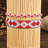 Bohemian Style Geometric Glass Seed Bead Handmade Bracelet Sets for Women FL7328-2-1