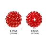 Imitation Pearl Acrylic Beads OACR-FS0001-45F-6