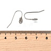304 Stainless Steel Earring Hooks STAS-B087-09A-P-3