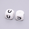 Silicone Beads SIL-WH0002-25B-U-1