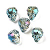 Electroplate Transparent Handmade Lampwork Beads LS-LAMP-K038-01C-1