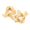 Rack Plating Brass Locket Pendants KK-F874-01G-13-2