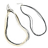 6Pcs 3 Colors 1MM Polyester&Cotton Waxed Cord 5-Strand Necklace Making MAK-TA0001-37-2