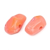 Opaque Acrylic European Beads OACR-G064-10M-2