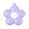 Spray Painted Alloy and Enamel Big Pendants PALLOY-T092-80B-1