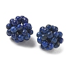 Natural Lapis Lazuli Woven Beads GG-CBA2E9C-C02-02-2