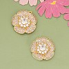 Brass Pendants KK-V006-01G-07-1