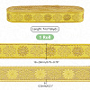 Ethnic Style Polyester Ribbon OCOR-WH0085-24-2