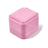 Square Velvet Ring Boxes VBOX-WH0002-01E-1