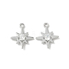 Brass Micro Pave Cubic Zirconia Pendants KK-Z136-43B-P-1