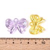 UV Plating Transparent Acrylic Pendants OACR-N151-03-3