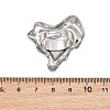 Irregular 304 Stainless Steel Cuff Open Rings SA-CBV3037-01GP-5