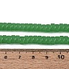 Imitation Jade Glass Beads Strands GLAA-N026-3x6mm-J04-4