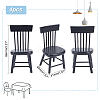 Mini Wood Chairs LS-AJEW-WH0041-76C-5