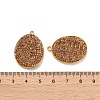 Long-Lasting Plated Brass Pave Rhinestone Pendants KK-K362-08G-02-3