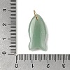 Natural Green Aventurine Pendants X-G-A297-01G-07-3