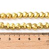 Electroplate Glass Beads Strands EGLA-H109-12-01-5