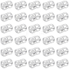 300Pcs Aluminum Dreadlocks Beads Hair Decoration ALUM-PA0001-01S-7