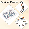 1 Strand Column Natural Indian Agate Beads Strands G-PA0002-31-6