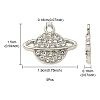 Alloy Crystal Rhinestone Pendants FIND-YW0003-56-4