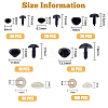 Plastic Doll Nose Sets DIY-WH0297-07D-2