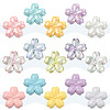 40Pcs 5 Colors Opaque Acrylic Beads OACR-FS0002-85-2