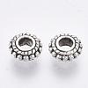 Tibetan Style Alloy Spacer Beads TIBE-Q063-35AS-RS-2